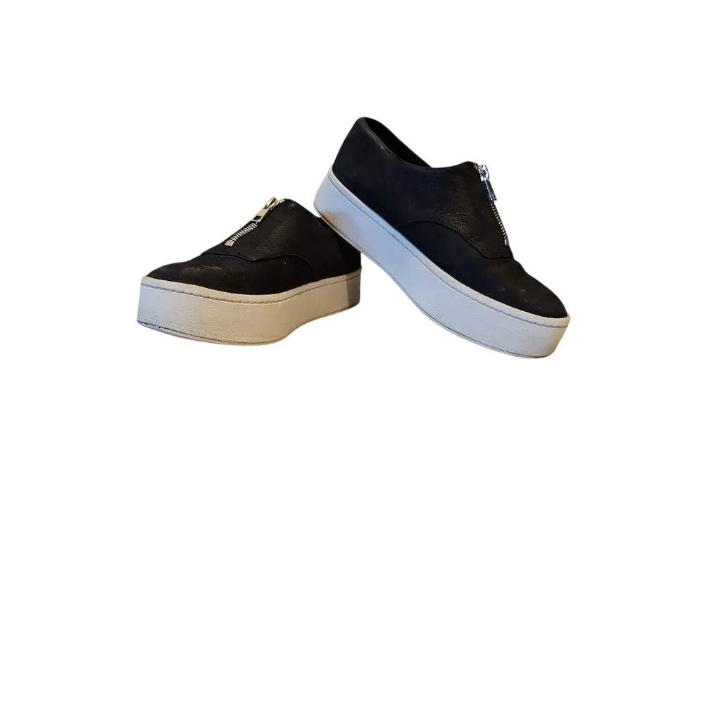 Vince Black Platform Shoes